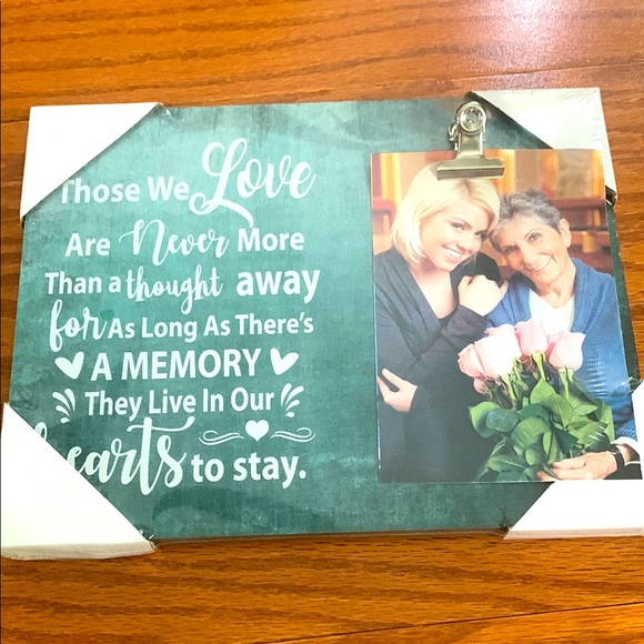 Other - Inspirational Green Photo Frame